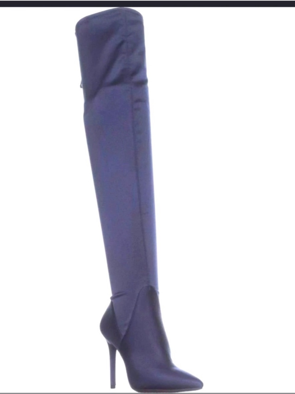 Jessica Simpson Navy Over-the-Knee Stiletto Boots